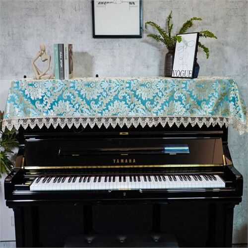 KHĂN PHỦ ĐÀN PIANO HỌA TIẾT HOA CÚC KU-038
